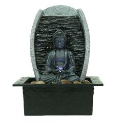  Inomhusfontän sittande Buddha